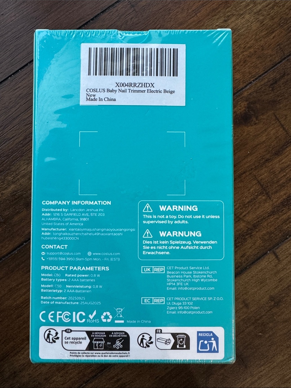 Baby Electric Nail Trimmer NIB - Picture 3 of 3